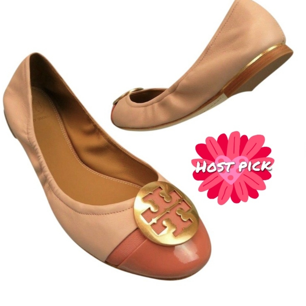 Tory Burch Seashell Pink/Tramento Minnie Ballet Flat